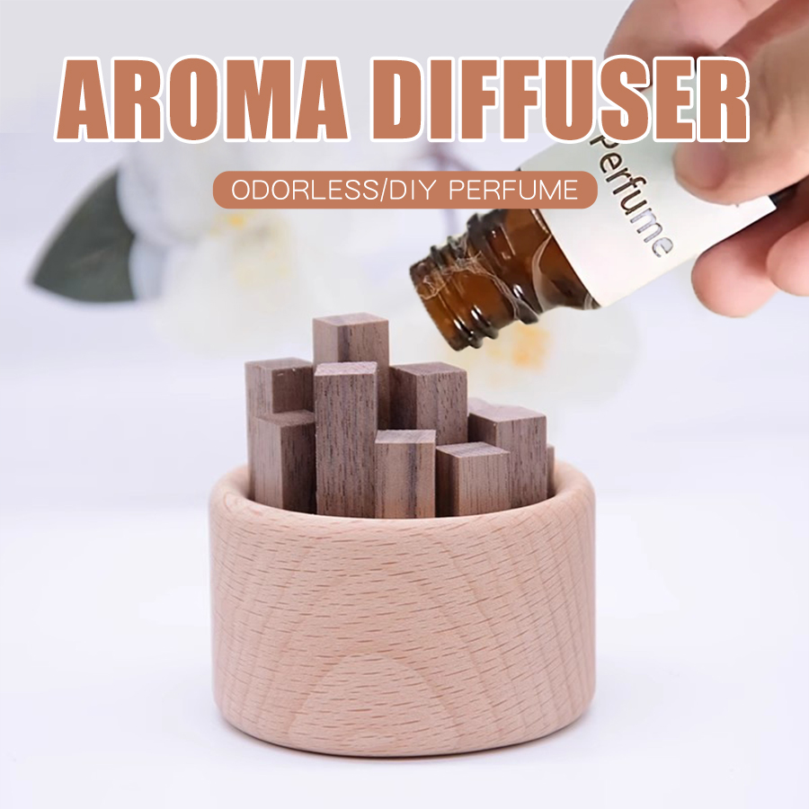 Home Fragrance Co - Geen parfum hout geurverspreider huisgeur accessoires