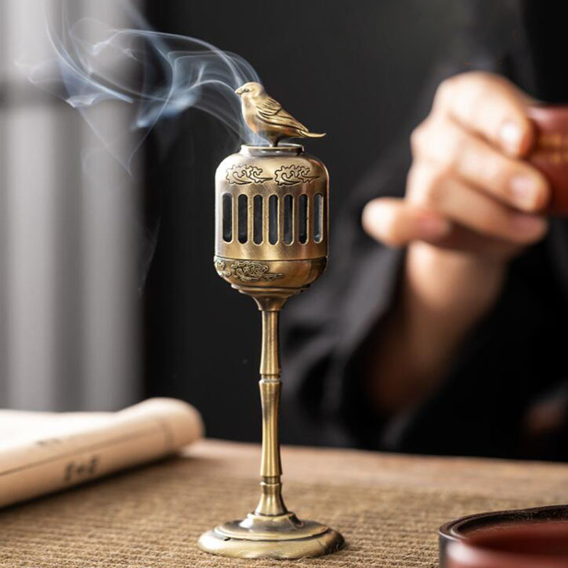 Home Fragrance Lamp - Matel Magpie Holle Lamp Sandelhout Geurbruiser