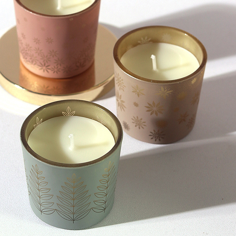 Home Fragrance Candles - Kleurrijke keramische kaarsen creatieve huisgeur gesneden
