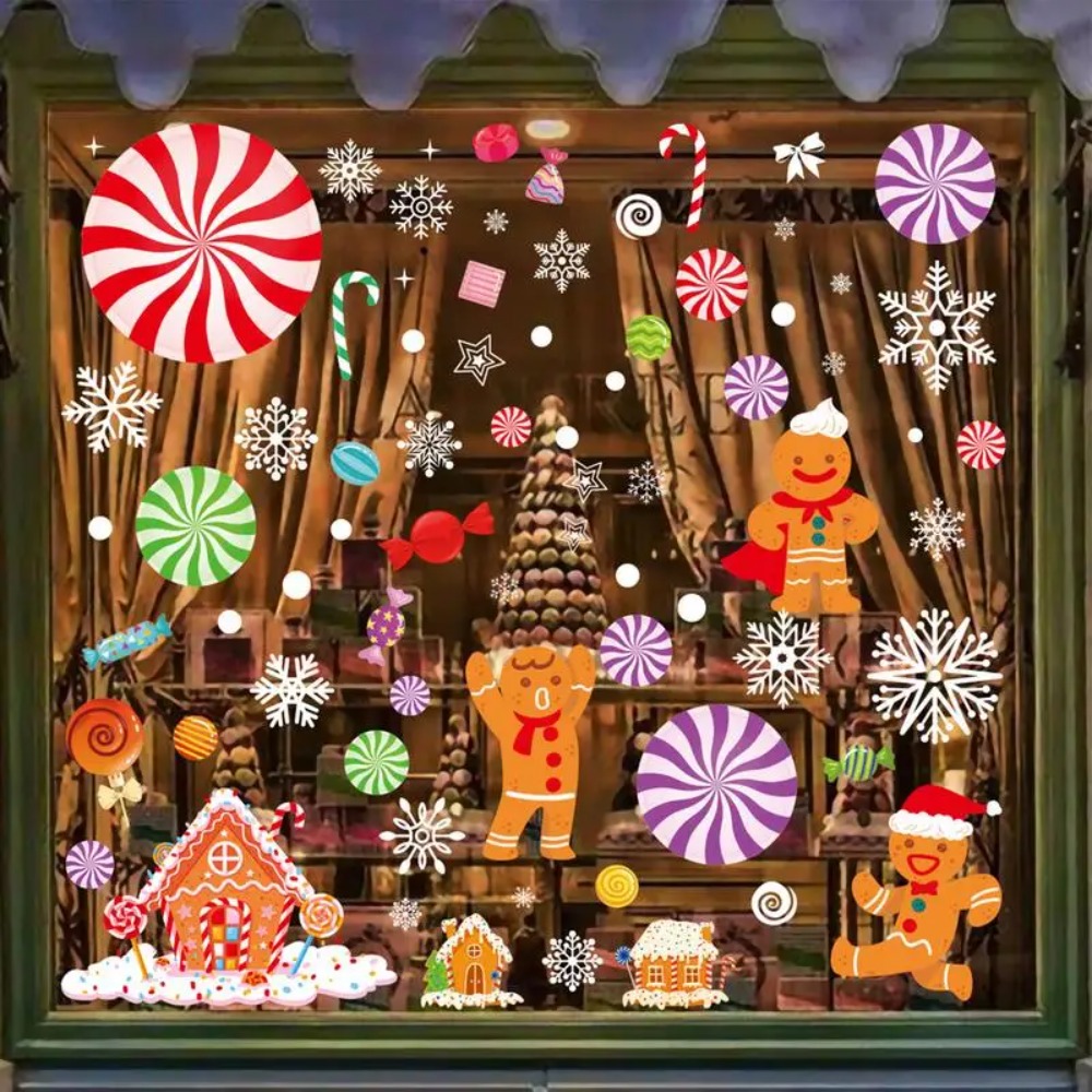 Home Fragrance Gingerbread - Peperkoek Huis Snoep Stickers Gingerbread Man
