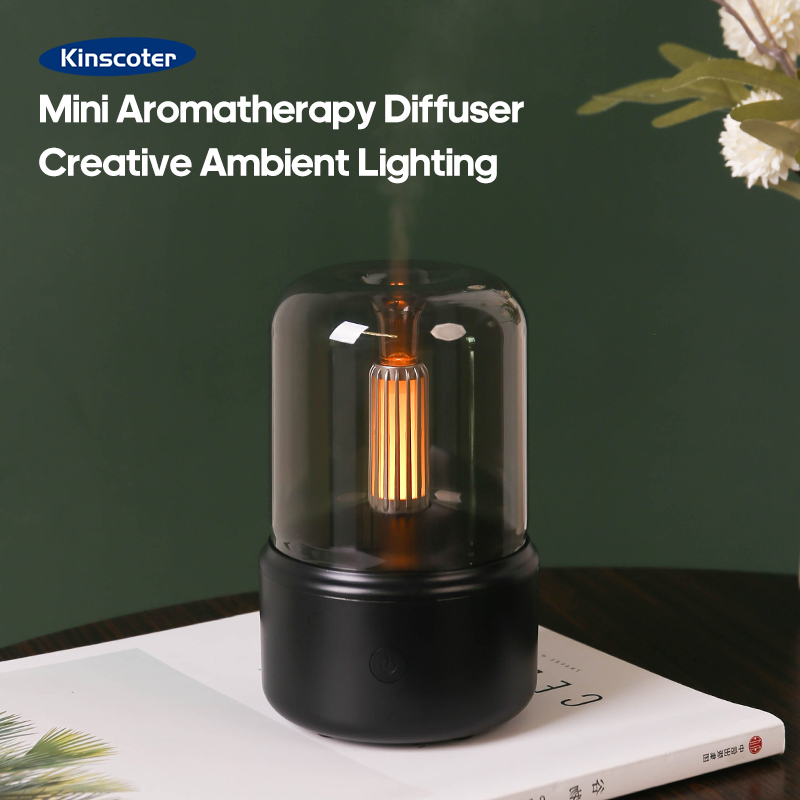Fragrance Oil Set - Vintage Nachtlampje Aroma Diffuser Aromatherapie Mini