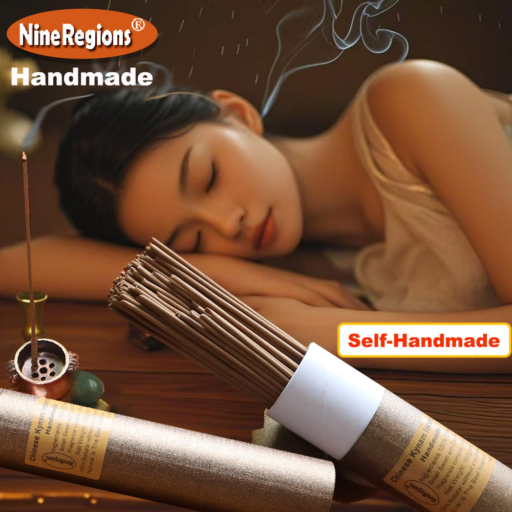 Home Fragrance Organic - Premium QiNan Oudh wierookstokjes, handgemaakt, milieuvriendelijk,