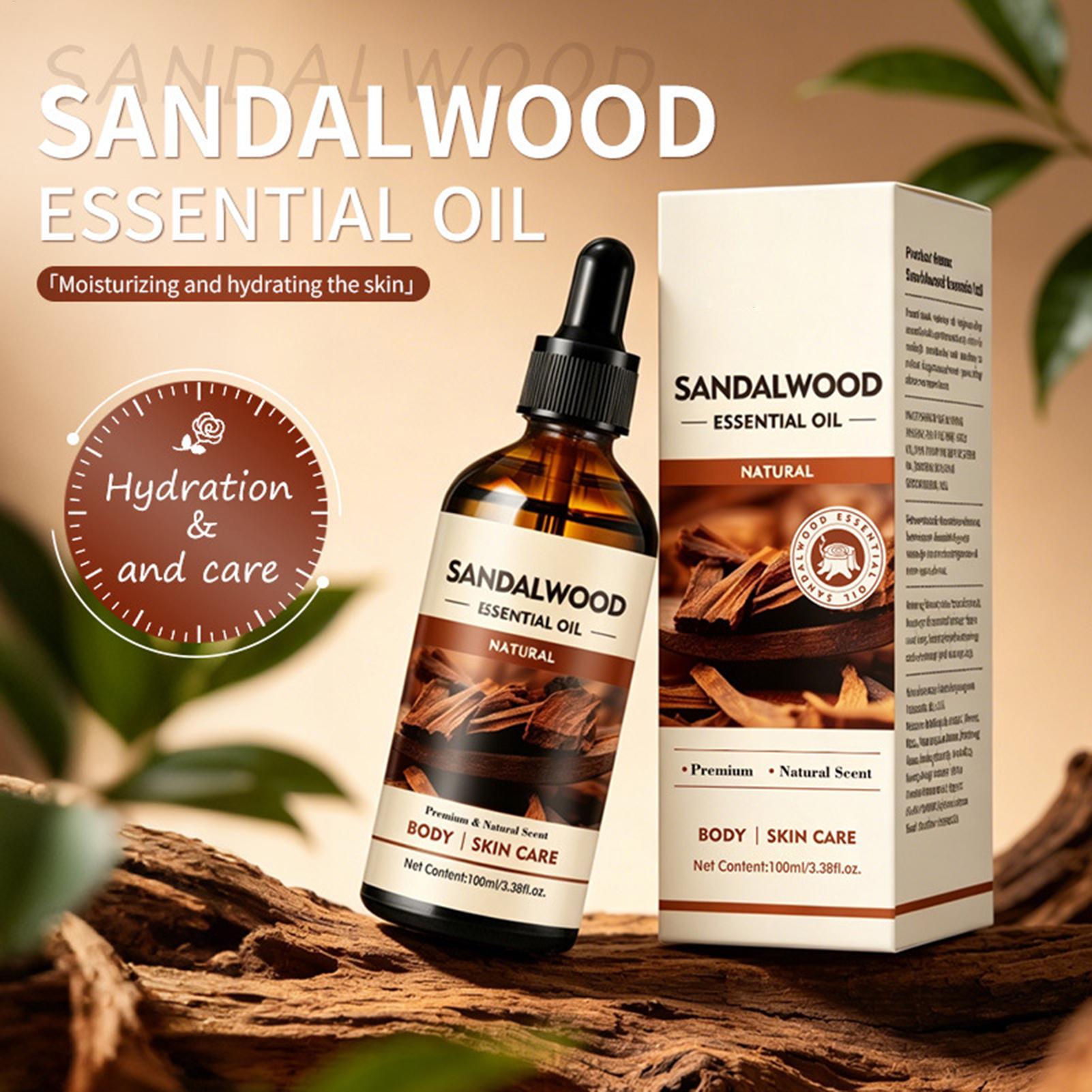 Home Fragrance - Sandelhout Geurolie 100ml Natuurlijke Aromatherapie Essentiële