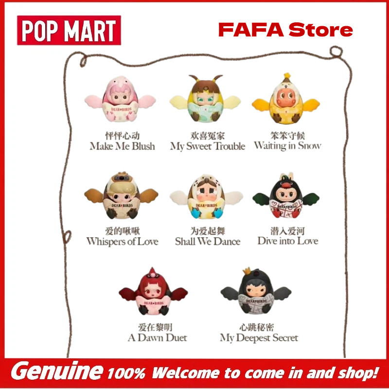Home Fragrance Gift Box - Originele POP MART Dear Birds Serie
