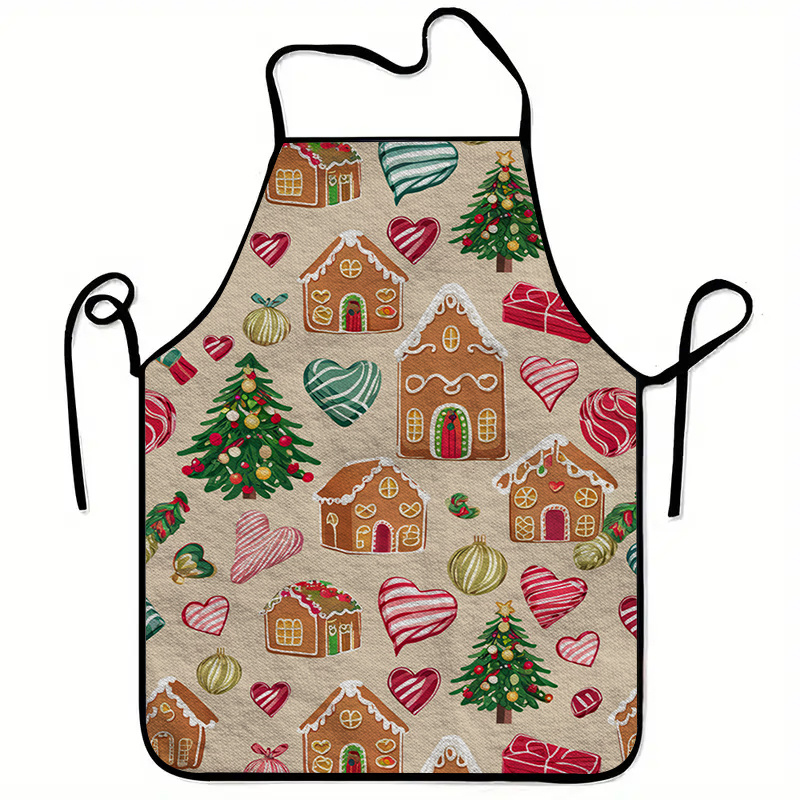 Home Fragrance Gingerbread - 1pc grote kerst peperkoekhuisschort met peperkoek