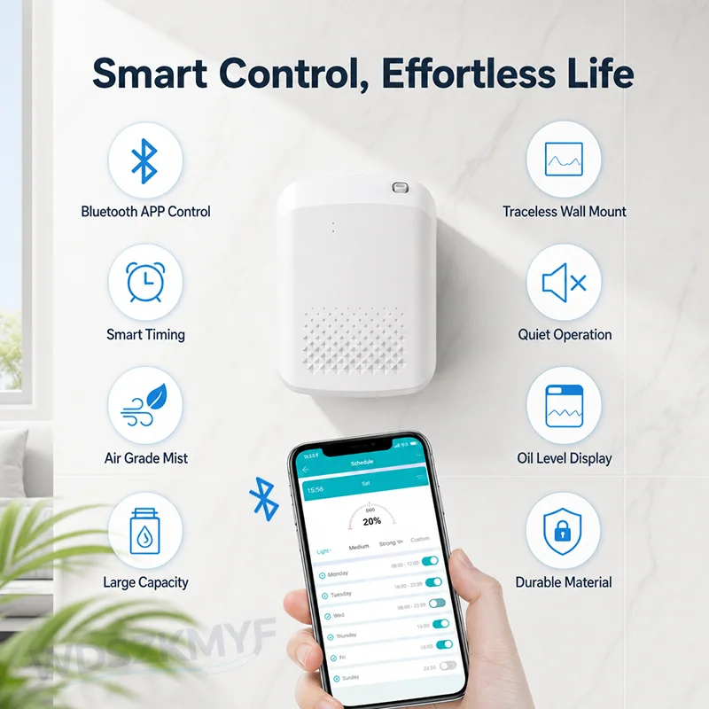 Nieuwe elektrische wandgemonte - Home Fragrance Electric Diffuser recensie en prijs
