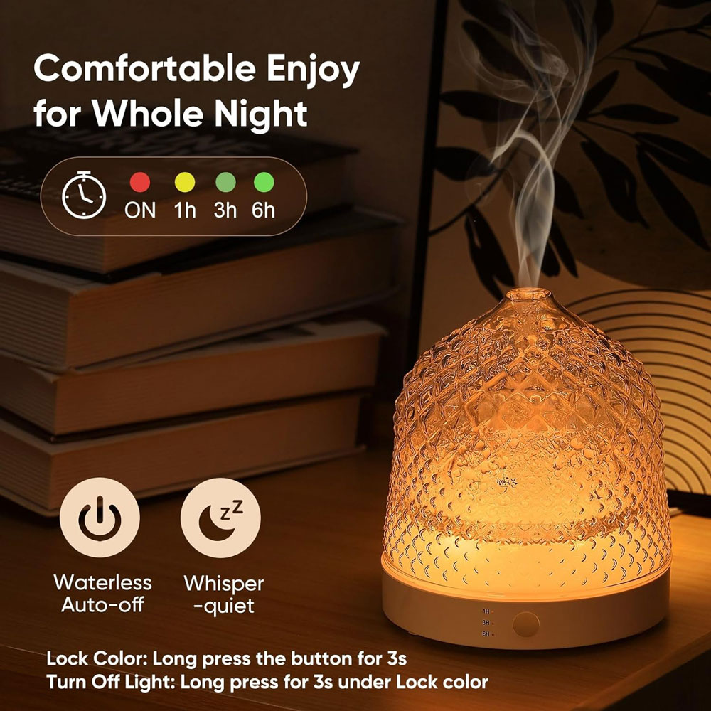 Elektrische glazen ultrasone a - Home Fragrance Electric Diffuser recensie en prijs