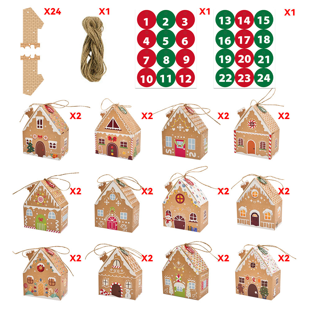 24 stuks Kerst Gingerbread Tre - Home Fragrance Gingerbread recensie en prijs