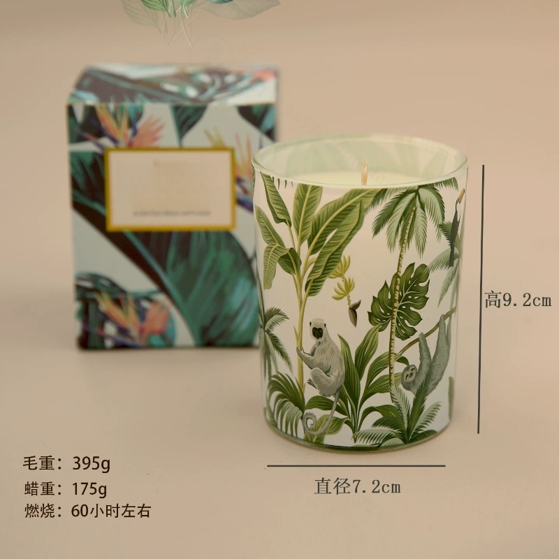 Glazen pot sojawas geurkaars r - Home Fragrance Gift Box recensie en prijs