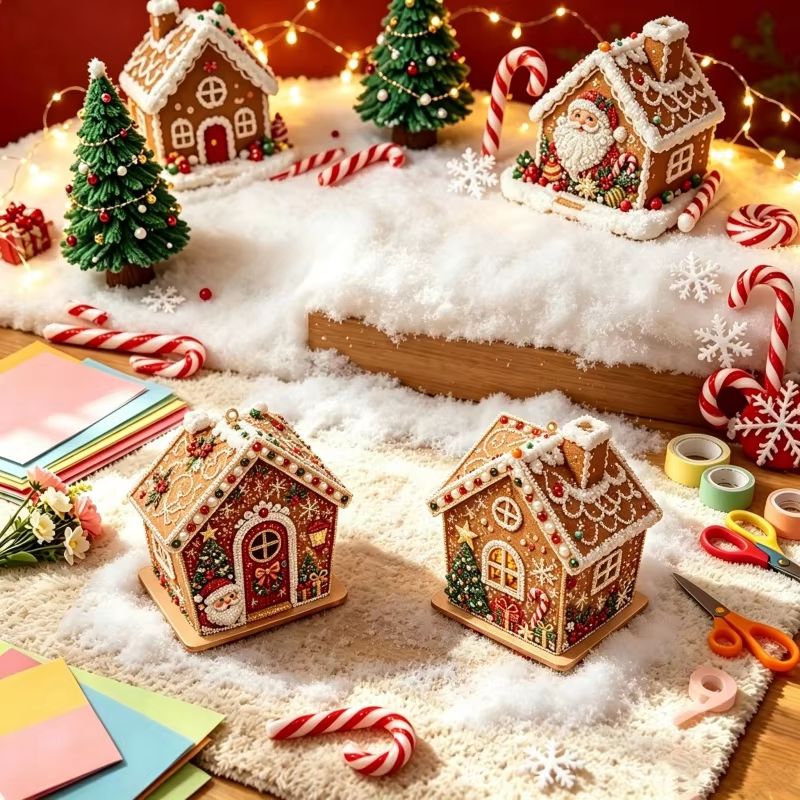 DIY Parelkunst Kerst Huis Diam - Home Fragrance Gingerbread recensie en prijs