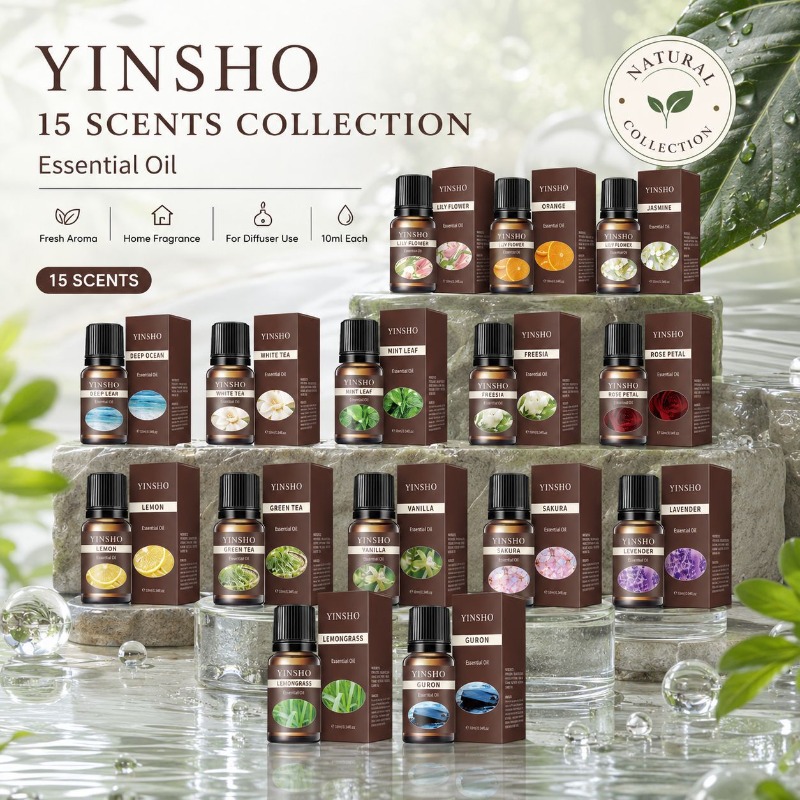 Geur-essentiële olieset 15 stu - Fragrance Oil Set recensie en prijs