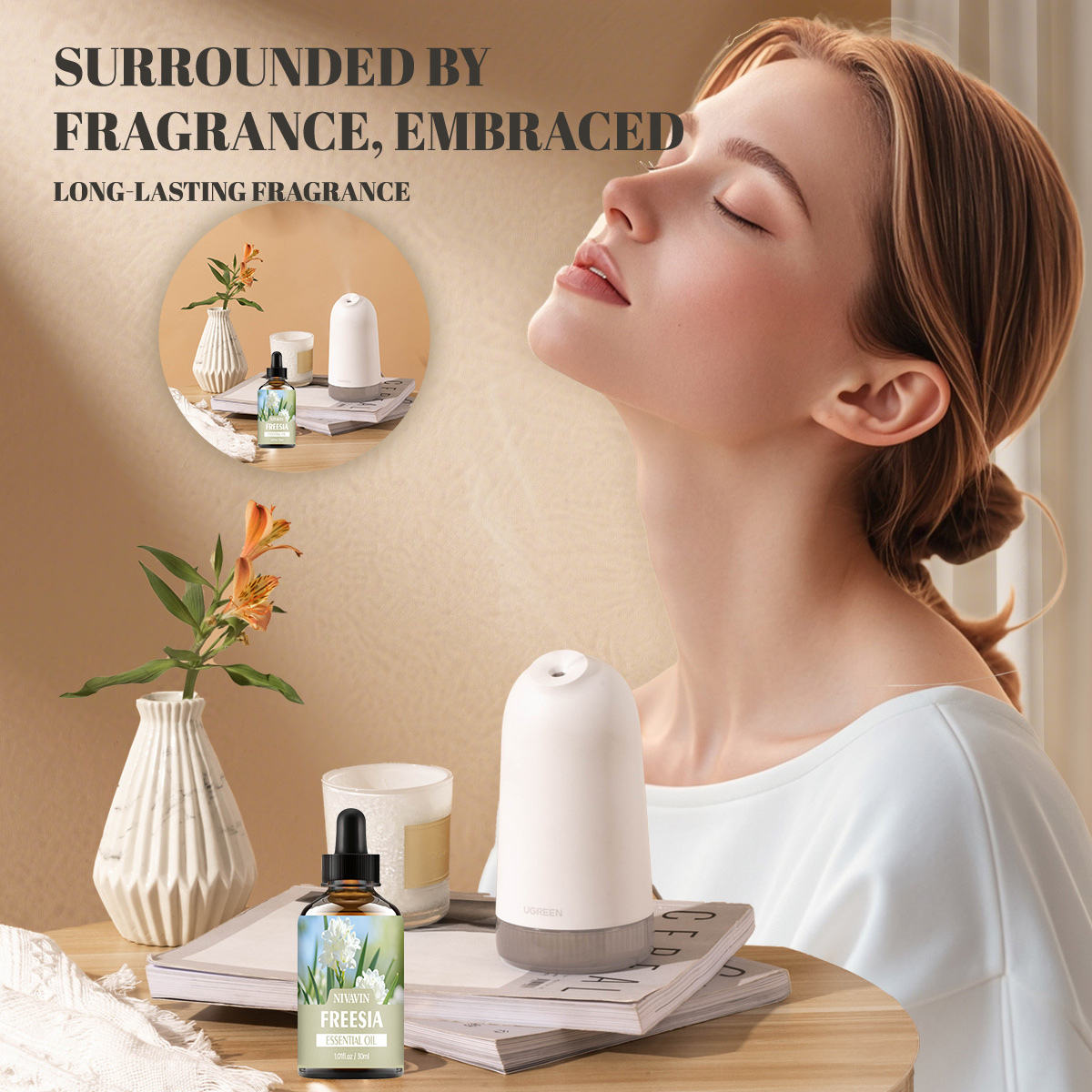 NIVAVIN 30ml/60ml/100ml Freesi - Home Fragrance Co recensie en prijs