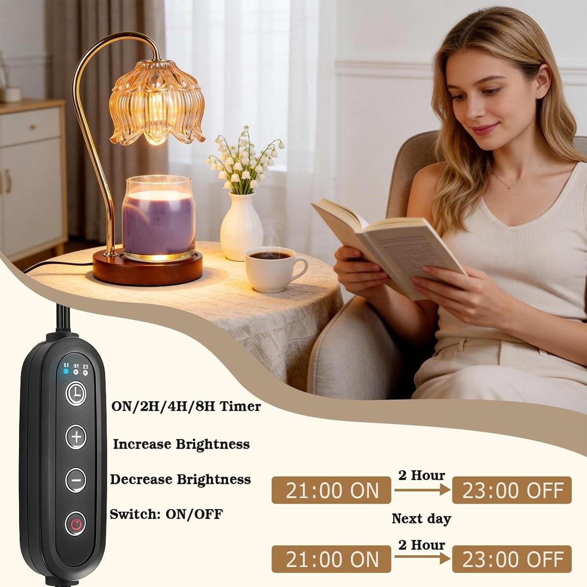 Kaarsenwarmerlamp met timer Lo - Home Fragrance Lamp recensie en prijs
