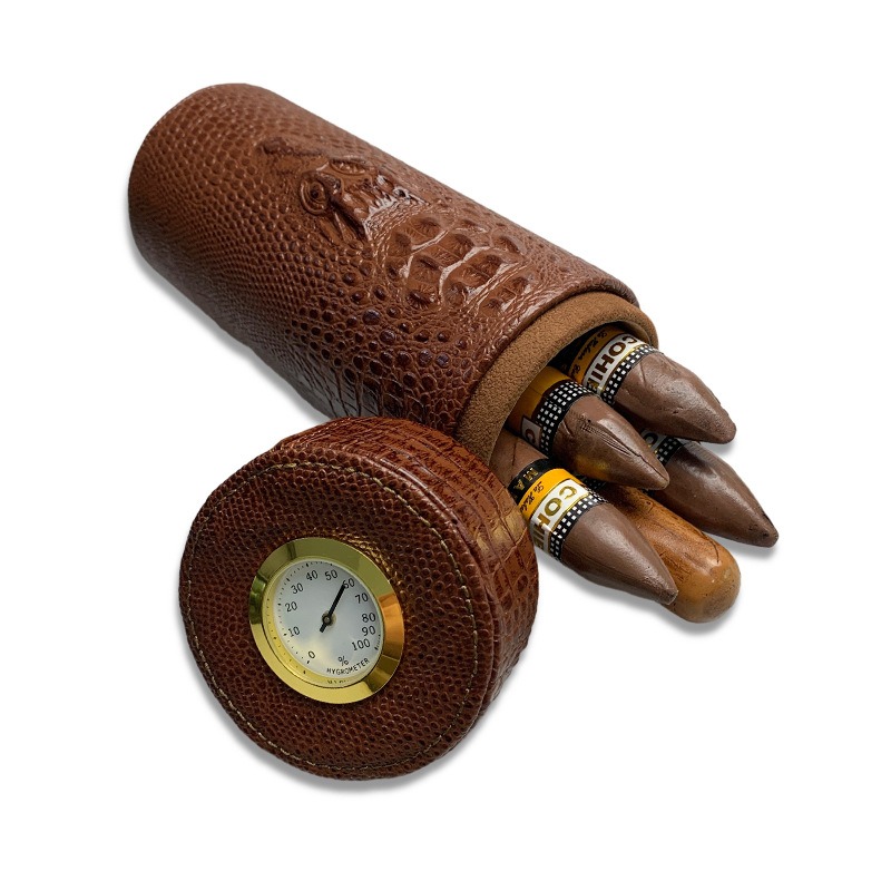 Lederen Reizen Humidor Sigaren - Home Fragrance Maple Walnut recensie en prijs