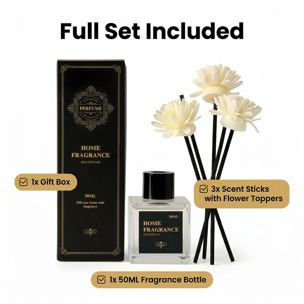 Hete 50ml Rietdiffuser Essenti - Home Fragrance Co recensie en prijs