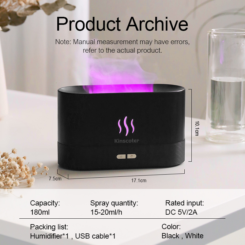 USB Desktop Vlam Aroma Diffuse - Fragrance Oil Set recensie en prijs