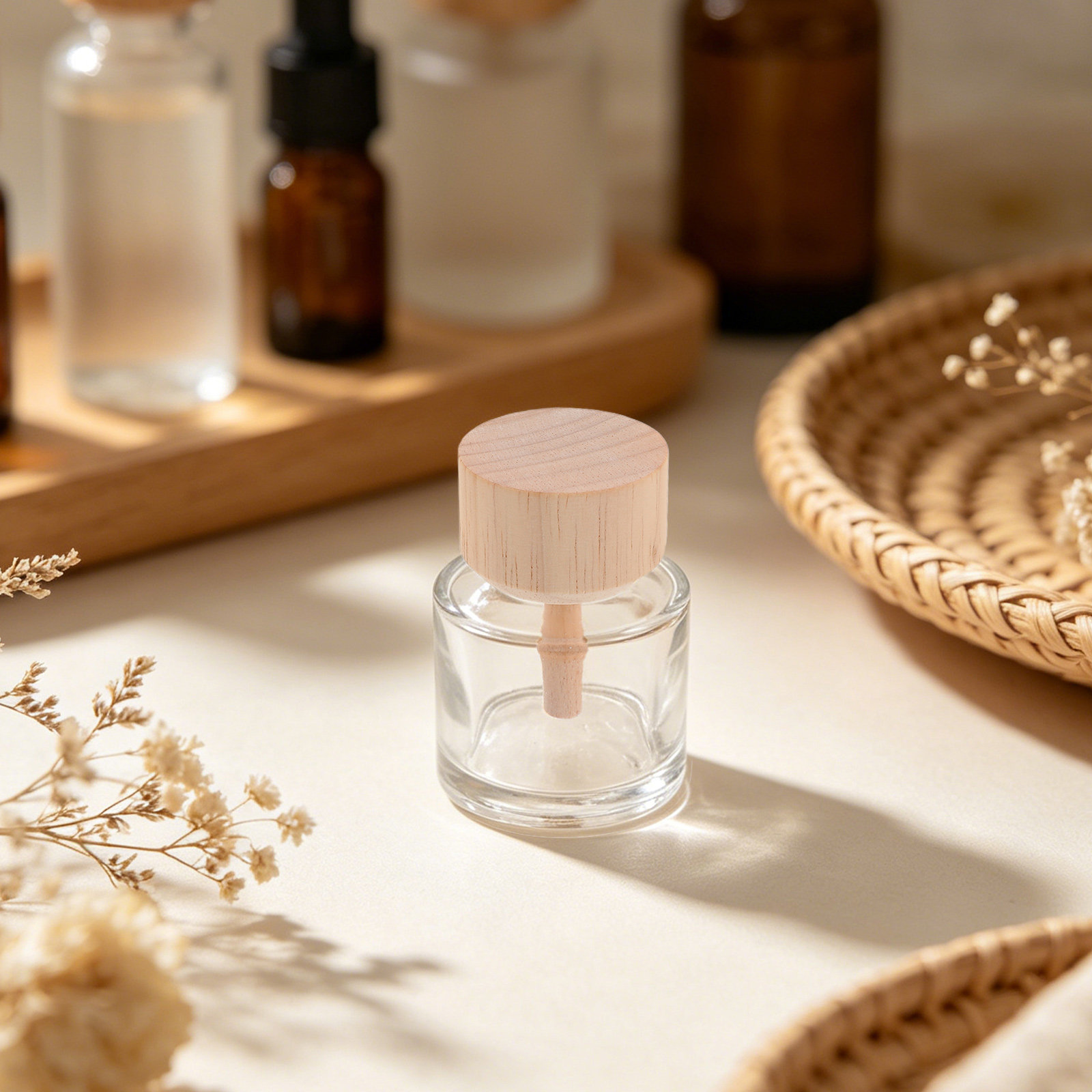 2 stuks doorzichtige glazen ri - Home Fragrance recensie en prijs