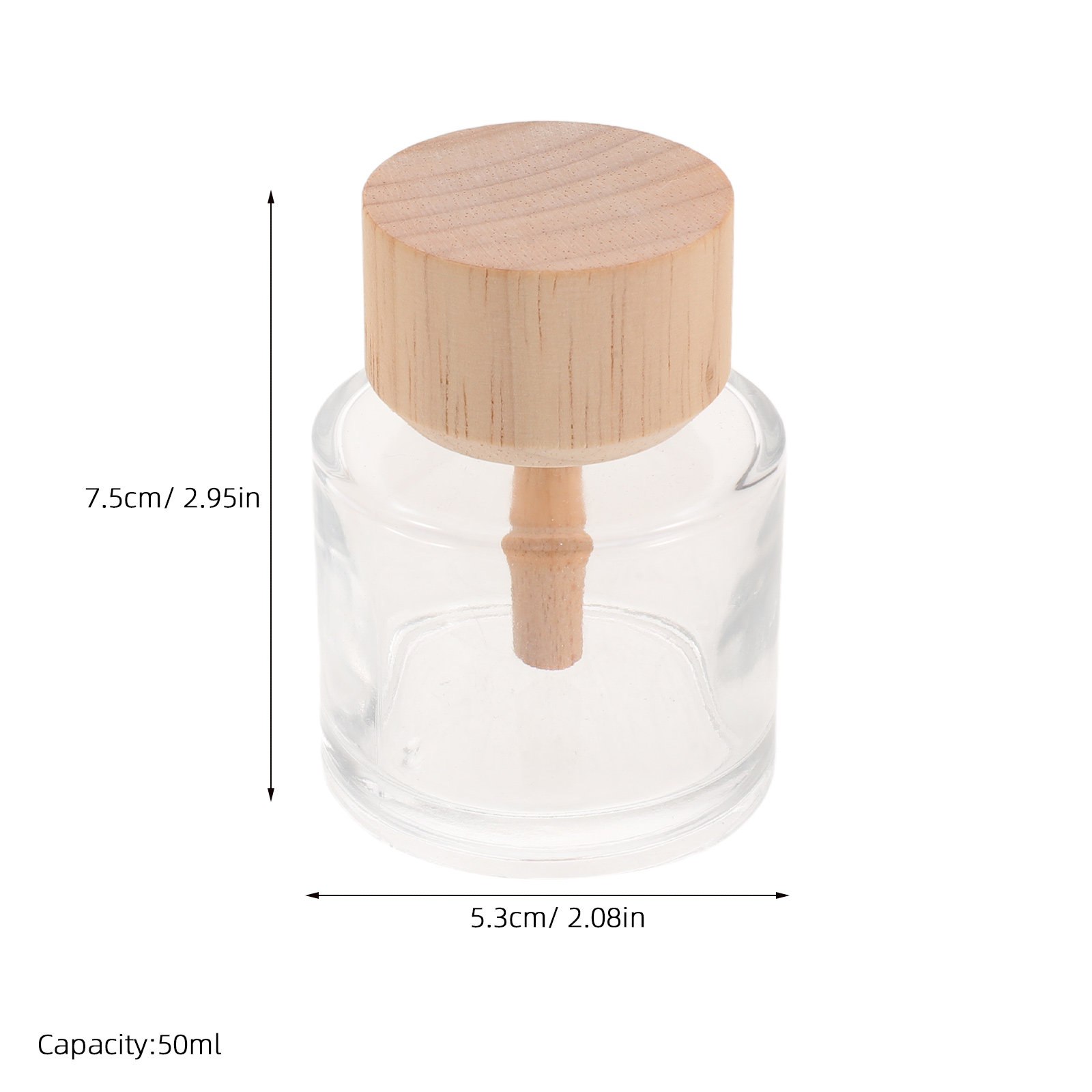 2 stuks doorzichtige glazen ri - Home Fragrance recensie en prijs