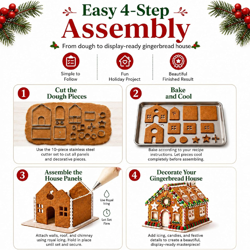3D Kerst Peperkoekhuis Koekjes - Home Fragrance Gingerbread recensie en prijs